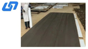Plaque composite en acier titane