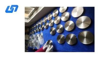 Cible de pulvérisation en titane pour la décoration et le domaine du moulage