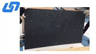 Plaque d'anode en titane Gr7